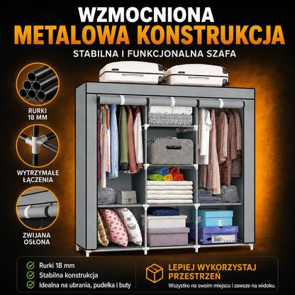SmartCloset - kompletna szafa montowana w kilka minut