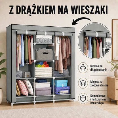 SmartCloset - kompletna szafa montowana w kilka minut