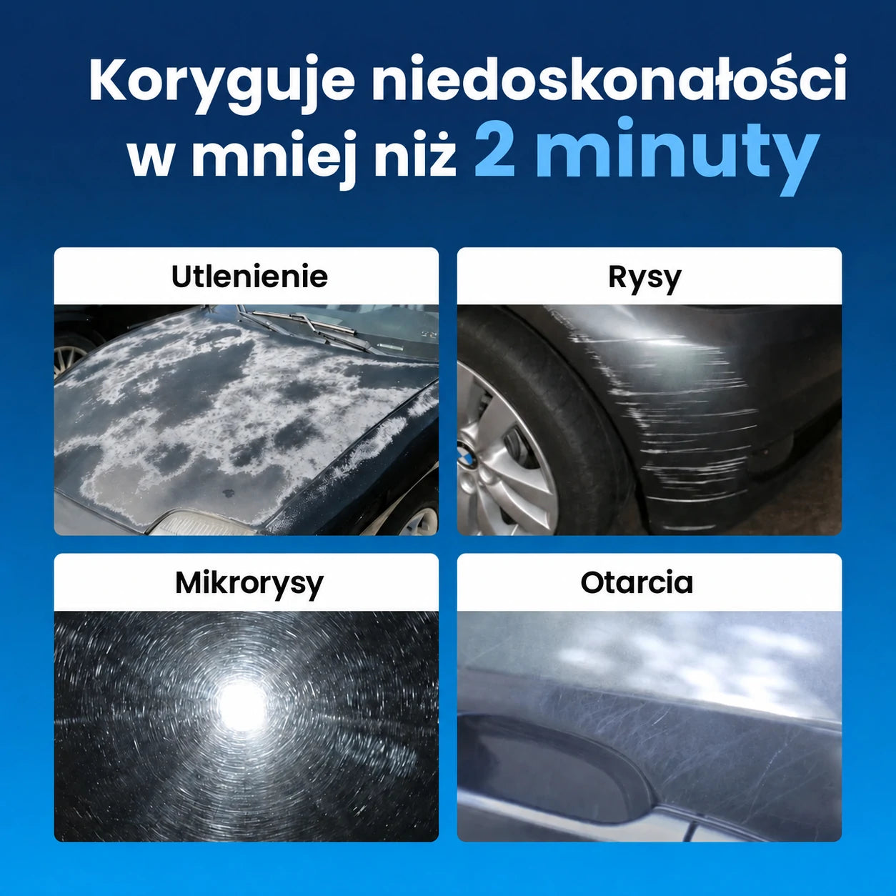Prosty sposób na zmniejszenie widoczności rys na lakierze samochodu