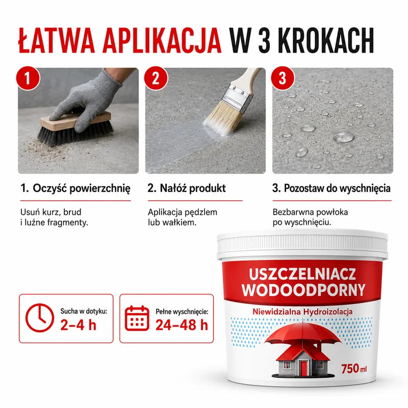 Wodoodporny Uszczelniacz Przeciwwilgociowy